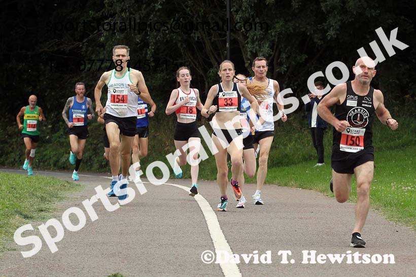 Womens and Mens Over-50s Sunderland 5k (Inc. NE and NCAA Champs), Silksworth, Sunderland, Thursday, July 22nd. Photo: David T. Hewitson/Sports for All Pics